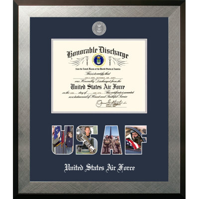 Air Force Discharge Honours Picture Frame