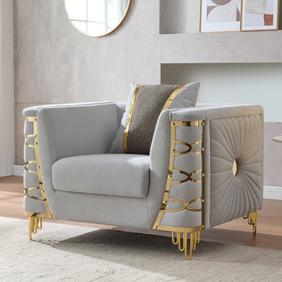 Chaise Contessa gris