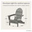 Chaise Adirondack pliante POLYWOOD Classic Adirondack-9551950