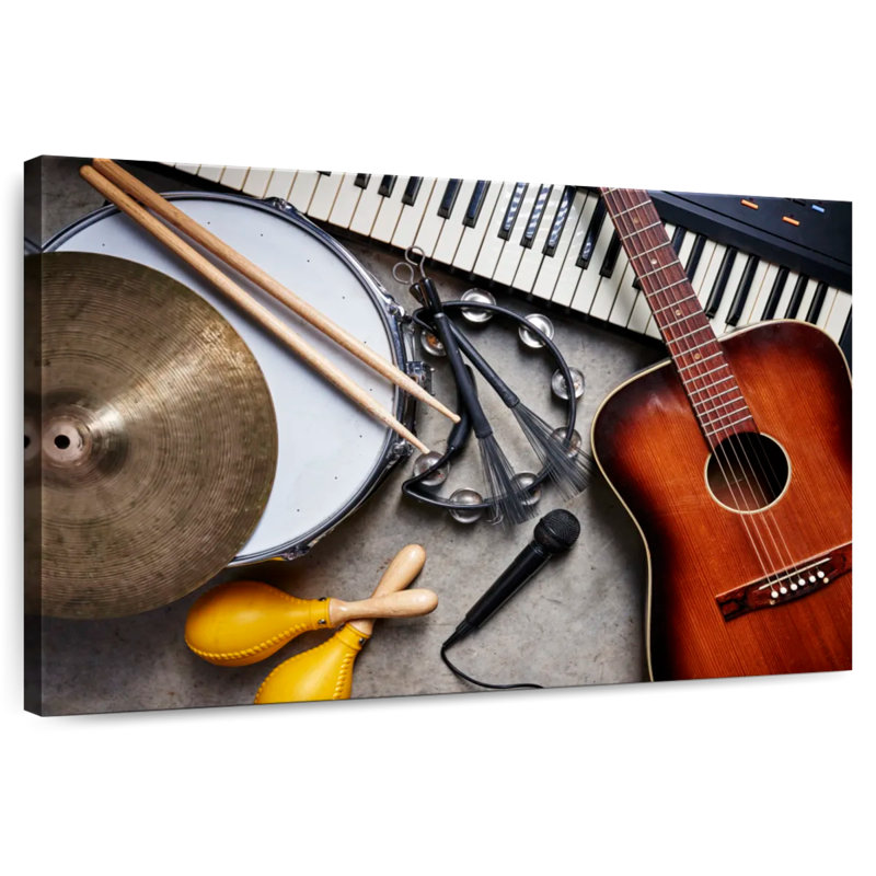 Abarca Musical Instruments Medley, 24" H x 36" W