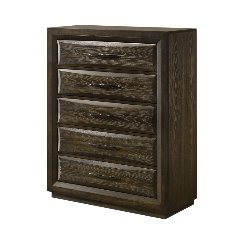 Commode transitionnelle l 39,65 po, brun