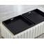 Table basse avec rangement et repose-pieds