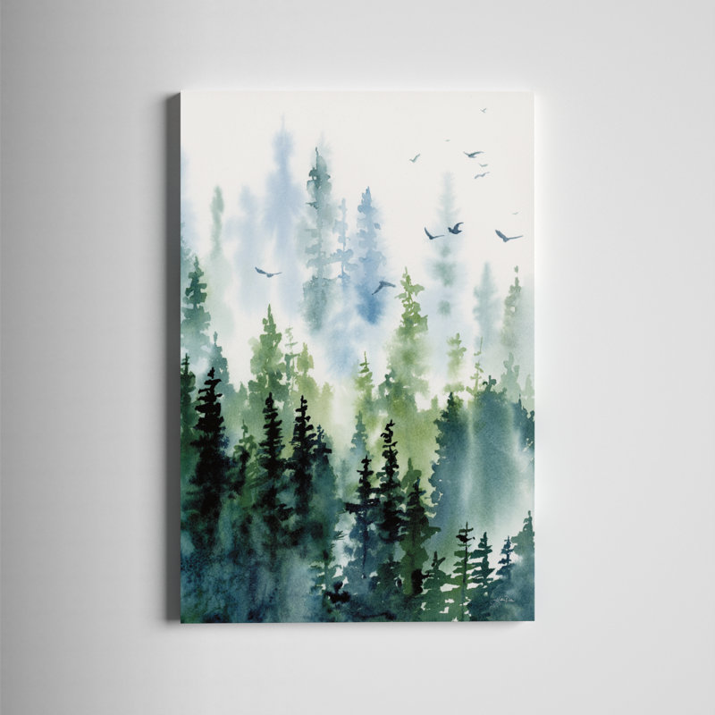 " Treeline " by Katrina Pete, Frameless Print, 36" H x 24" W, No Frame
