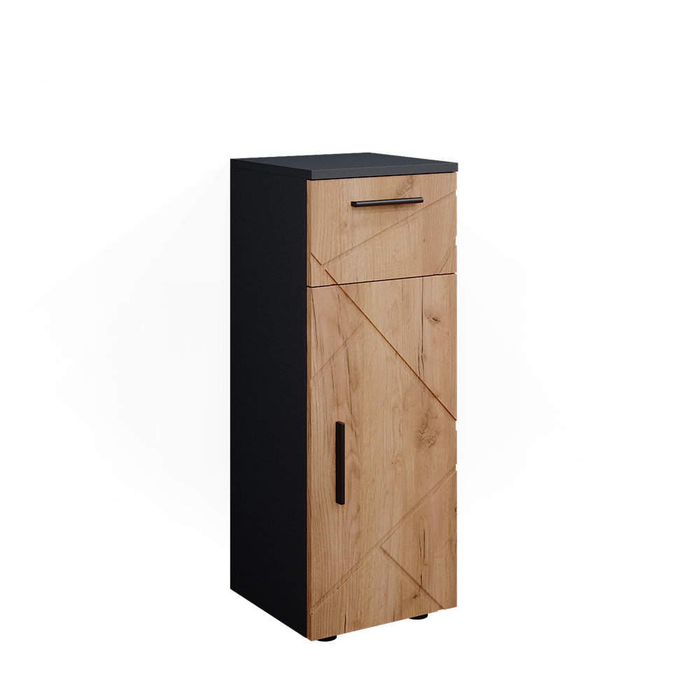 30 x 81 cm Badschrank Bernando