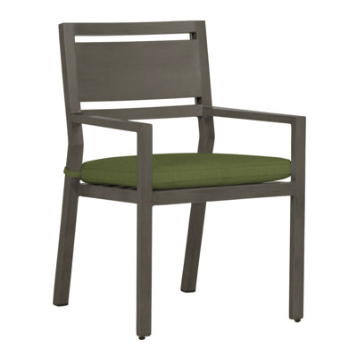 Avondale Aluminum Patio Dining Armchair with Cushions