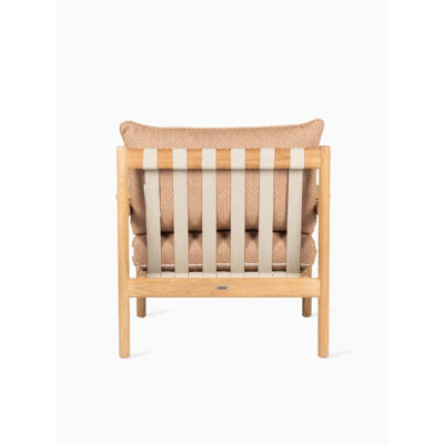 Oda Outdoor Teak Lounge Chair