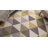 Rubino Modern Geometric White/Yellow Area Rug-1254386889