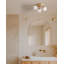 MAVILLA 3 - Light Brass Geometric Pendant