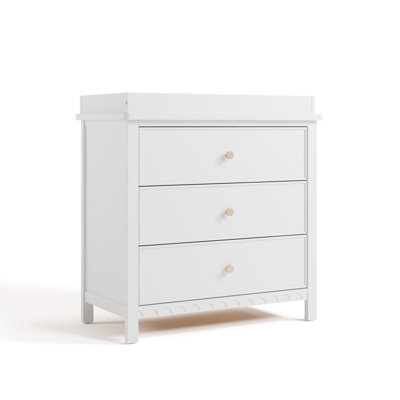 Sasha 3 Drawer Chest With Changing Topper