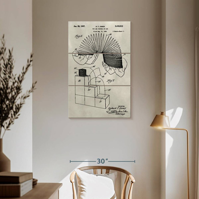 Laelle - Slinky, 57" H x 36" W