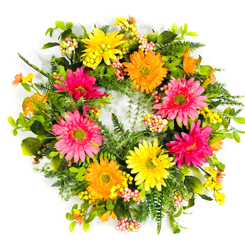 Faux Polyester 24'' Wreath