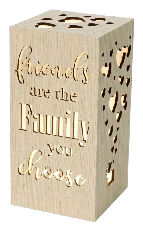 Veilleuse Friends Are the Family You Select