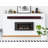 Enrigue Floating Mantel Shelf - Modern Poplar Wood Shelf for Fireplaces, Hearths & Decor-91533510-74465400