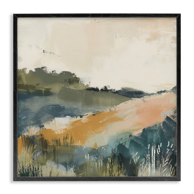 «Abstract Nature Hills», art de la giclée encadrée par Irena Orlov