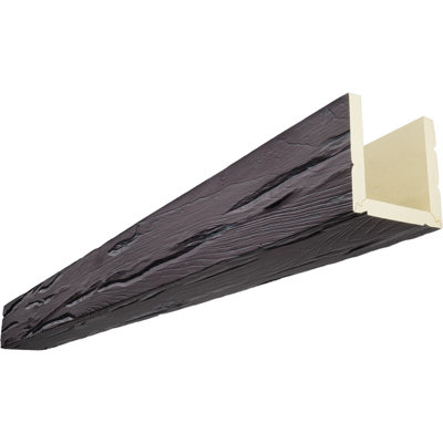 Riverwood Endurathane Faux Wood 3-Sided Ceiling Beam (U-beam)