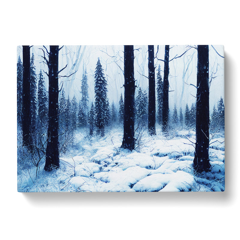 Showstopping Winter Forest - Wrapped Canvas, 40cm H x 60cm W x 3cm D