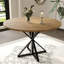 Metal Base Dining Table-1335797002