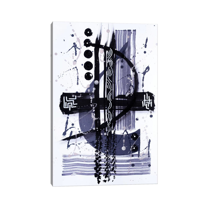 Nebulisation by Fred Odle - Wrapped Canvas Painting, 66.04 cm H x 45.72 cm W x 1.91 cm D