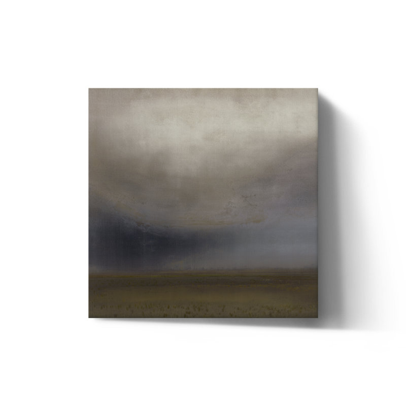 Modern & Contemporary Painting Print, 25" H x 25" W, Black