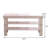 Quality White Finish Solid Wood Shoe Bench With Shelf - Easy To Up Robust And Handy Furniture-221944348