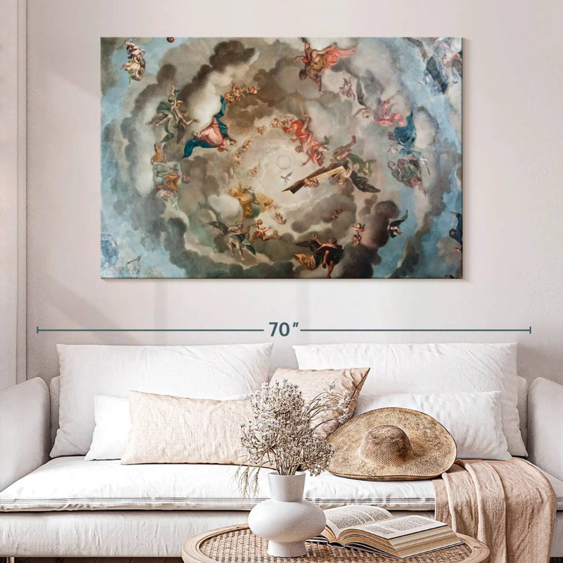 Leisha Renaissance Sky, 34" H x 51" W