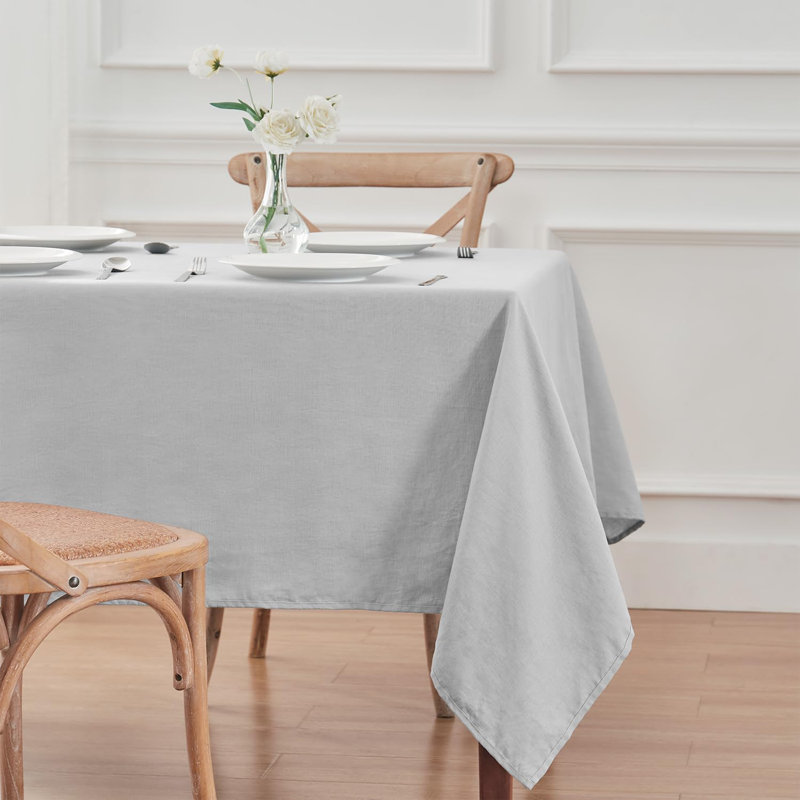 Nappe TOSMO, Gris clair, 70 po x 52 po