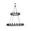 Loxley 36 - Light Chandelier
