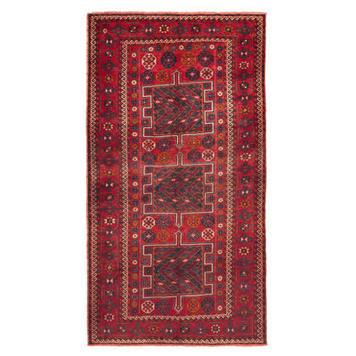 Konya Anatolian Red Rug 5'2" x 9'7"