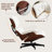 Mid Century Recliners With Ottoman