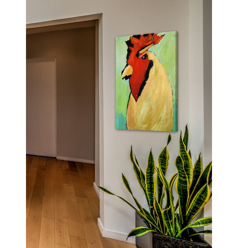 Michelle Rivera - Wrapped Canvas Painting, 45cm H x 30cm W x 3.81cm D