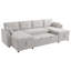 Canapé-lit modulaire moderne avec rangement caché et ports USB-1190611154