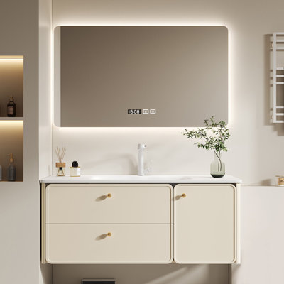 Modern stylish simple bathroom cabinet