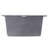 Plymouth 17'' L Single Bowl Granite Kitchen Sink-18102302