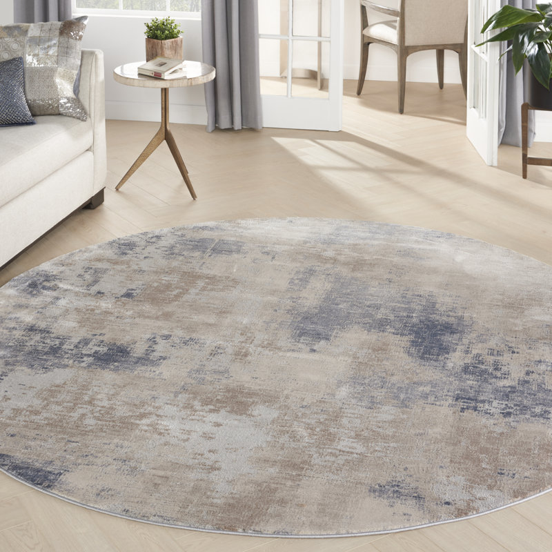 RUSTIC TEXTURES - Area Rug, Round 7'10"