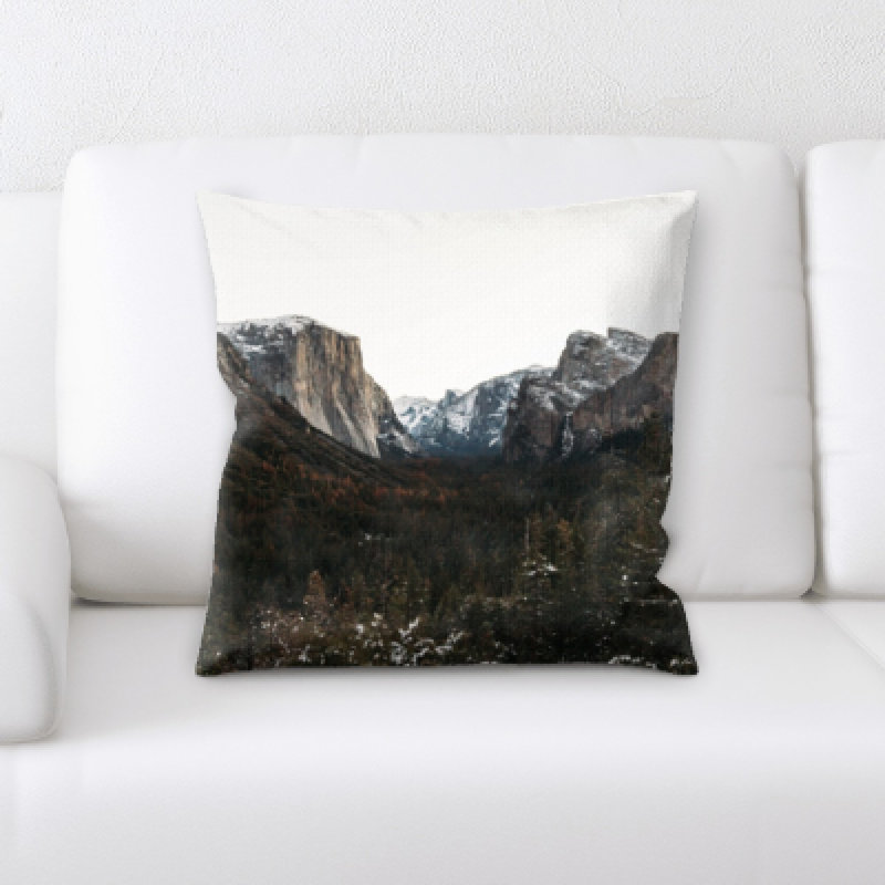 Microsuede Throw Pillow