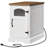 23.6'' Tall End Table with Storage and Charging Station