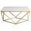 Table basse avec pieds en métal Orion