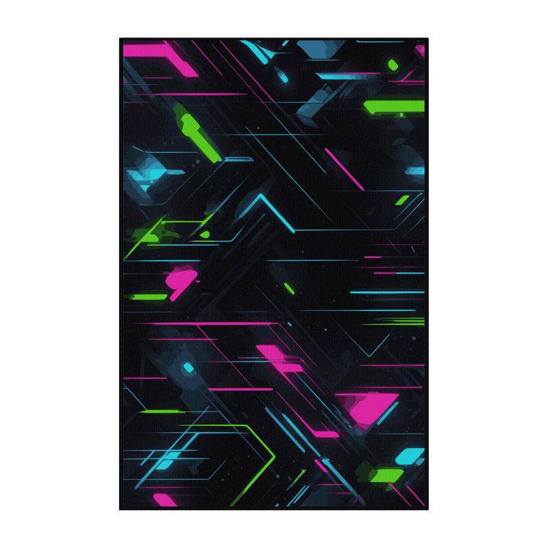 Tapis lumineux Spark, Rectangle 6 pi x 9 pi