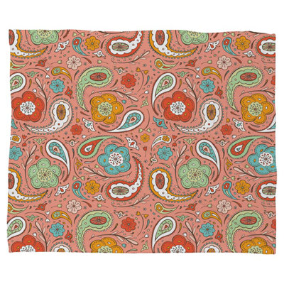 Jeté motif cachemire adora Heather Dutton