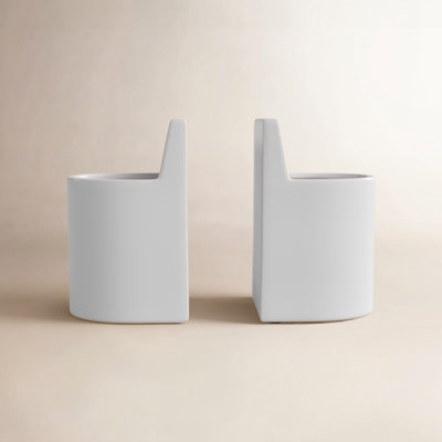 Handmade Ceramic Decorative Bookends