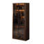 Vitrines en bois massif et verre trempé Brownness