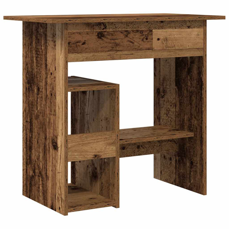 Desk Engineered Wood, Old Wood, Computer Desk