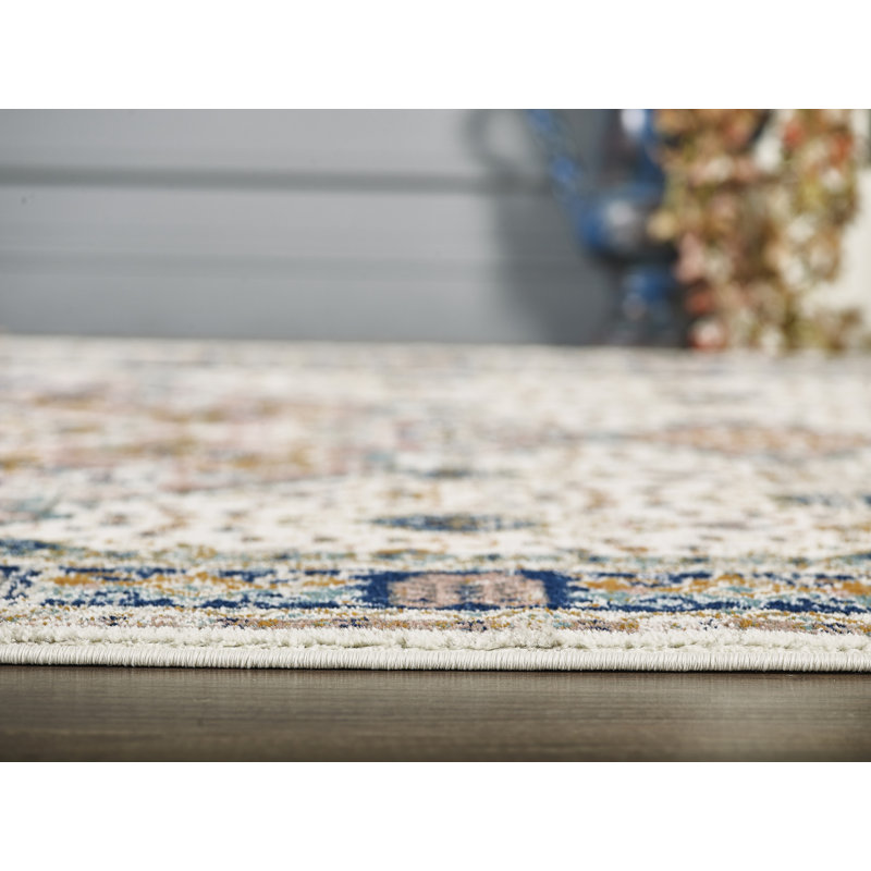 Gardette Oriental Indoor Rug, Rectangle 4' x 6'