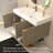 Moreno Stella 42 Inches Wall Mounted Vanity Set With Doors And Inside Drawer-862254144