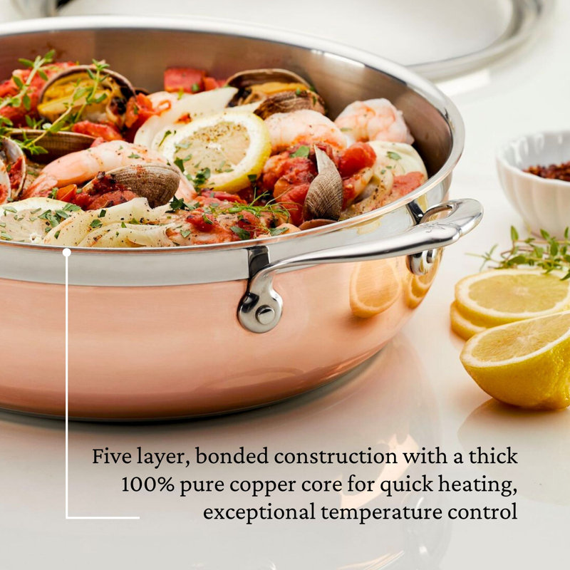 CopperBond® 5qt Dutch Oven with Dome Lid (28cm)