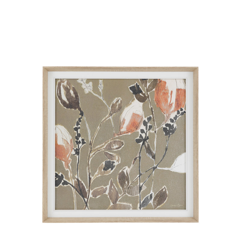 Single Picture Frame Print on Paper / Printed Veneer