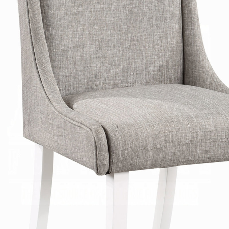 Olias Linen Upholstered Dining Chair
