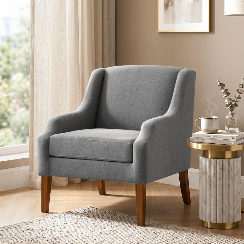 Ensemble de 2 fauteuils rembourrés, Grey