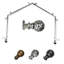 Ensemble de tringle à rideaux simple et quincaillerie pour fenêtre à 4 côtés Margunde-1426037200-1375712969