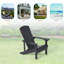 Chaise Adirondack en plastique Lall-183862276
